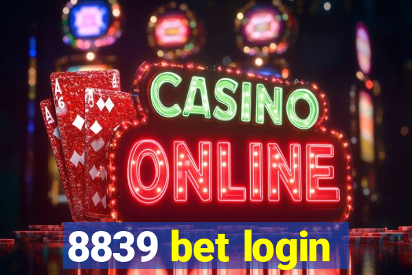 8839 bet login